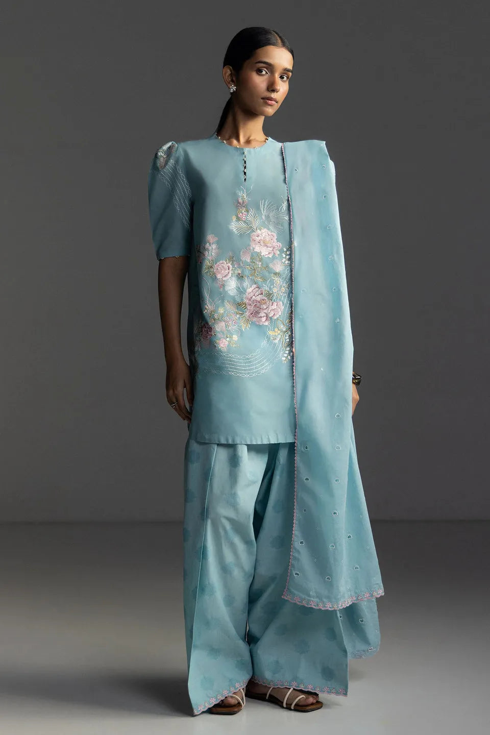 ZARA SHAHJAHAN COCO LAWN EVIA-9B