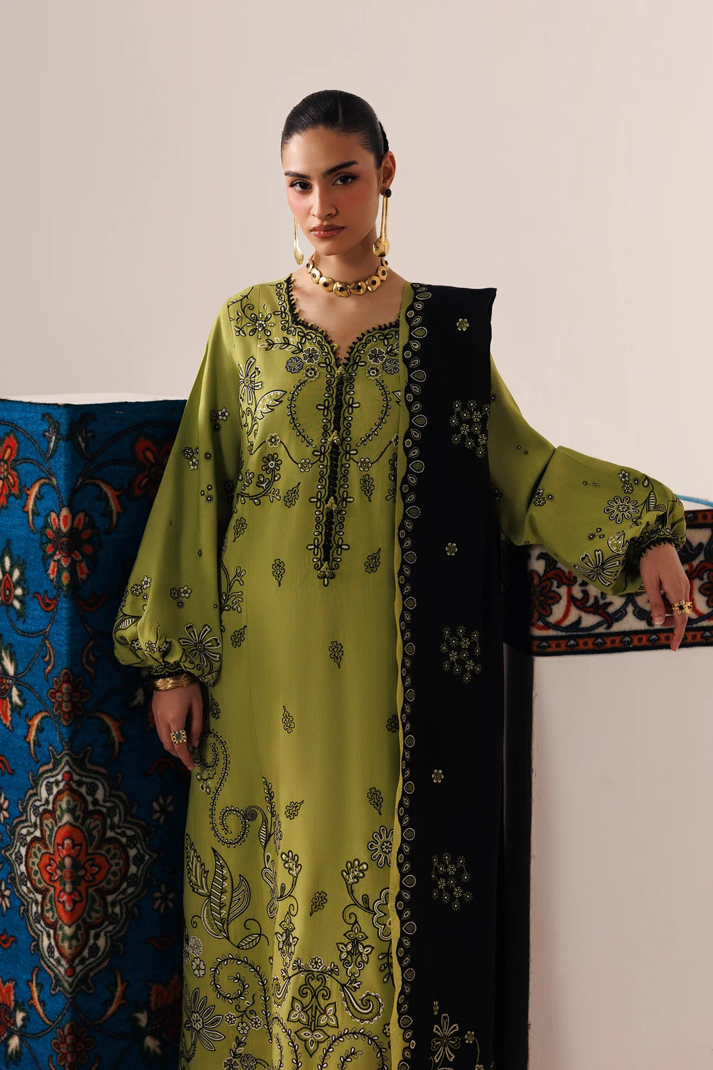 QALAMKAR QLINE LINEN AMARAH