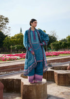KAHF AANGAN PRINT CHIFFON KPS-4A