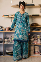 NUREH BALLERINA PRINTED CHIKANKARI NU2-196