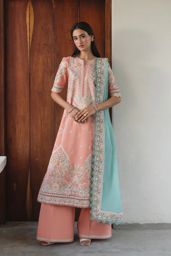 AYZEL WHISPERS  EMBROIDERED LAWN DOVE