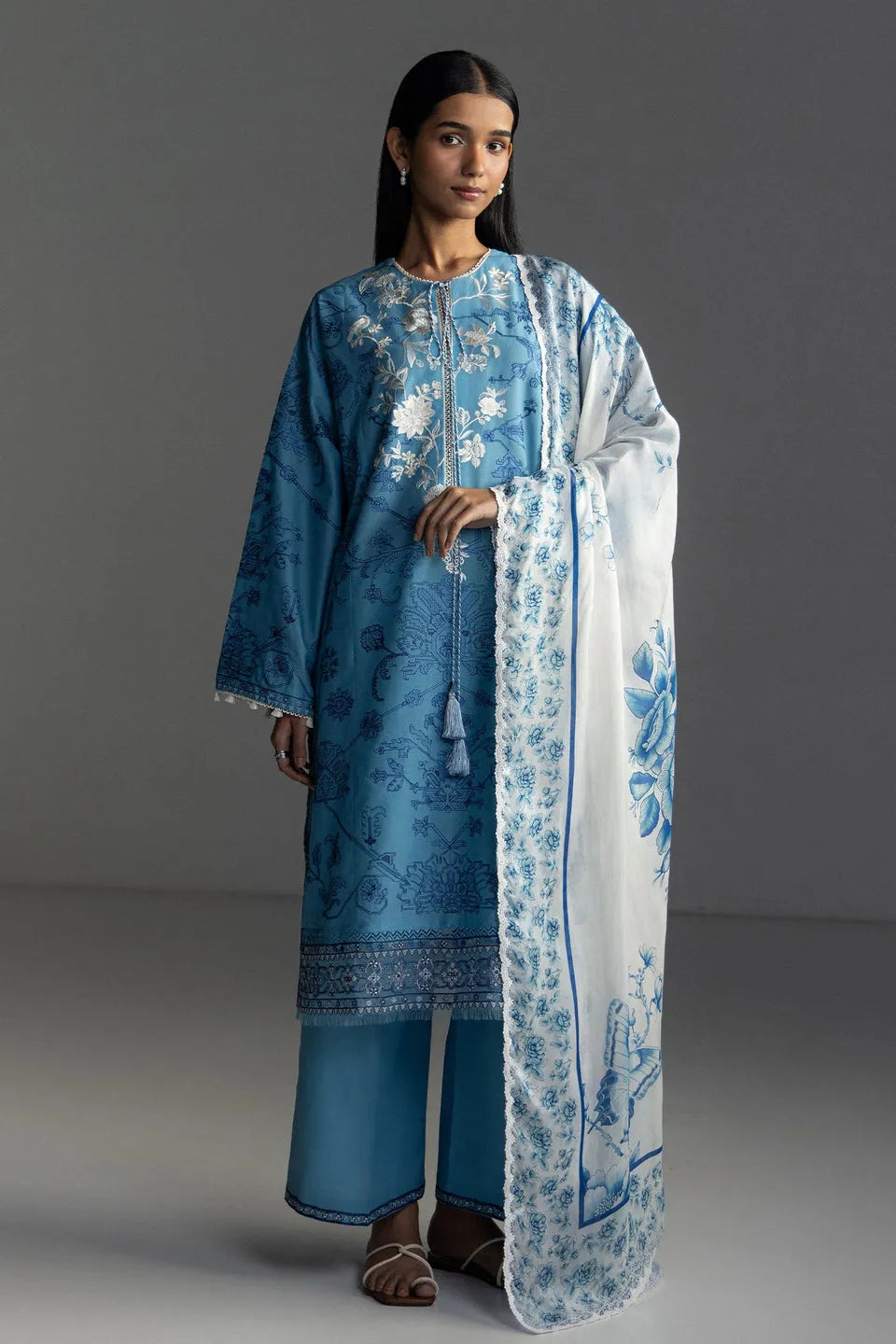 ZARA SHAHJAHAN COCO LAWN AVIONA-3A