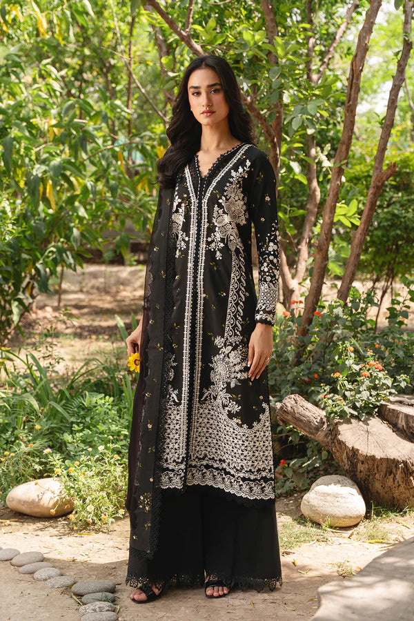 AYZEL WHISPERS  EMBROIDERED LAWN NIGHTVEIL