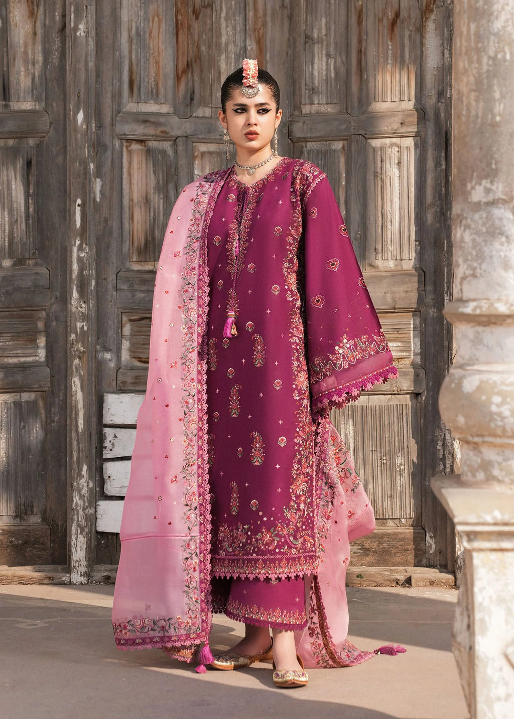 HUSSAIN REHAR BARMALA GULPOSH 3PC