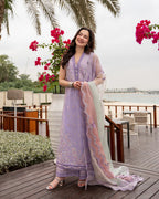 STITCHED BY CC FAIZA SAQLAIN AYA LUXURY SUELA 3PC