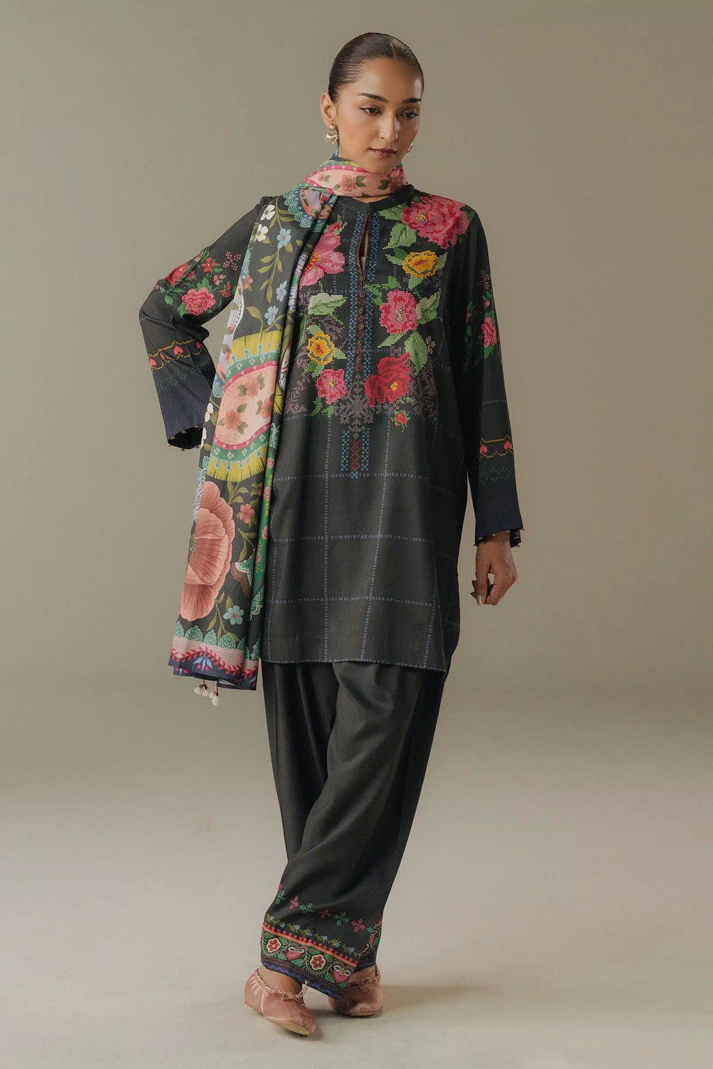 COCO BY ZARA SHAHJAHAN PRINTS DROP-5 D-05A