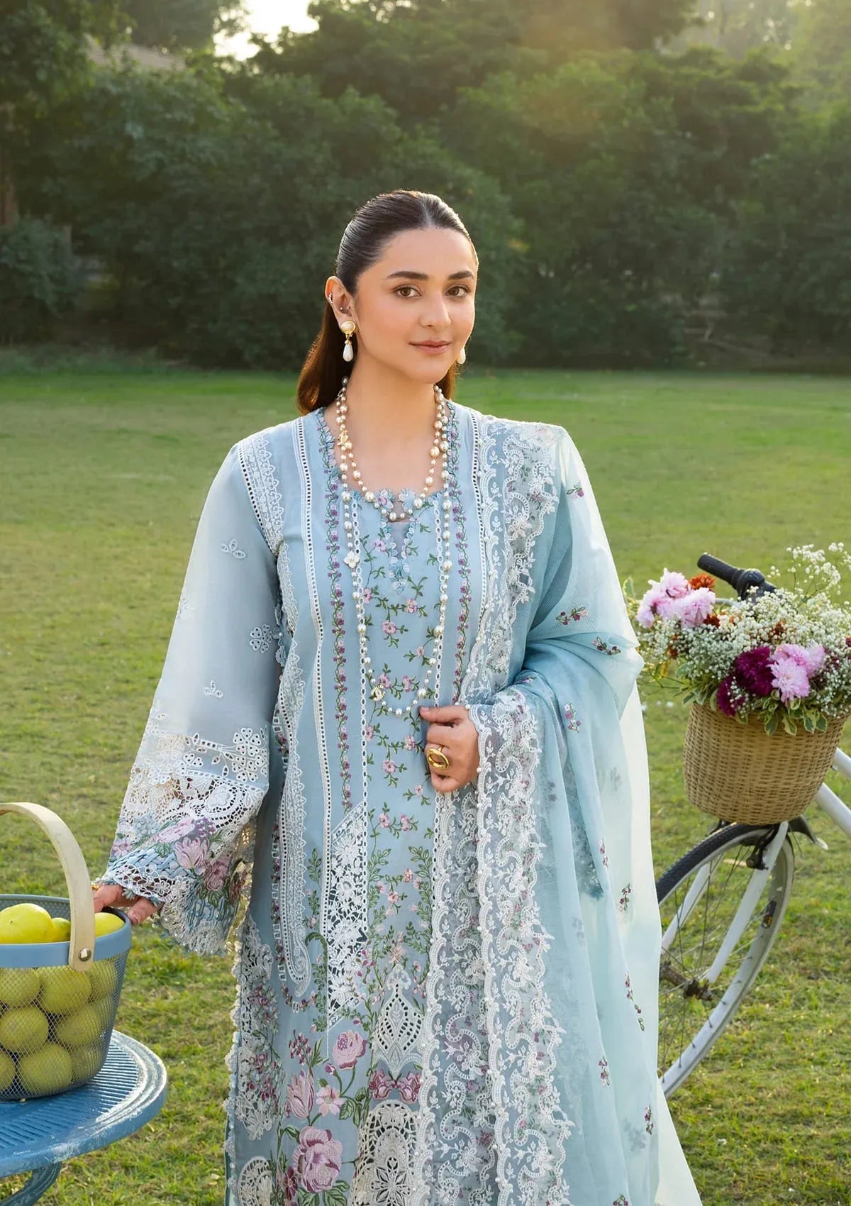 STITCHED BY CC ELAF PREMIUM LUXURY LAWN ELY-07 3PC