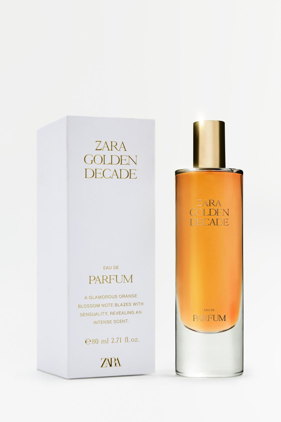 ZARA GOLDEN DECADE EDP 80 ML