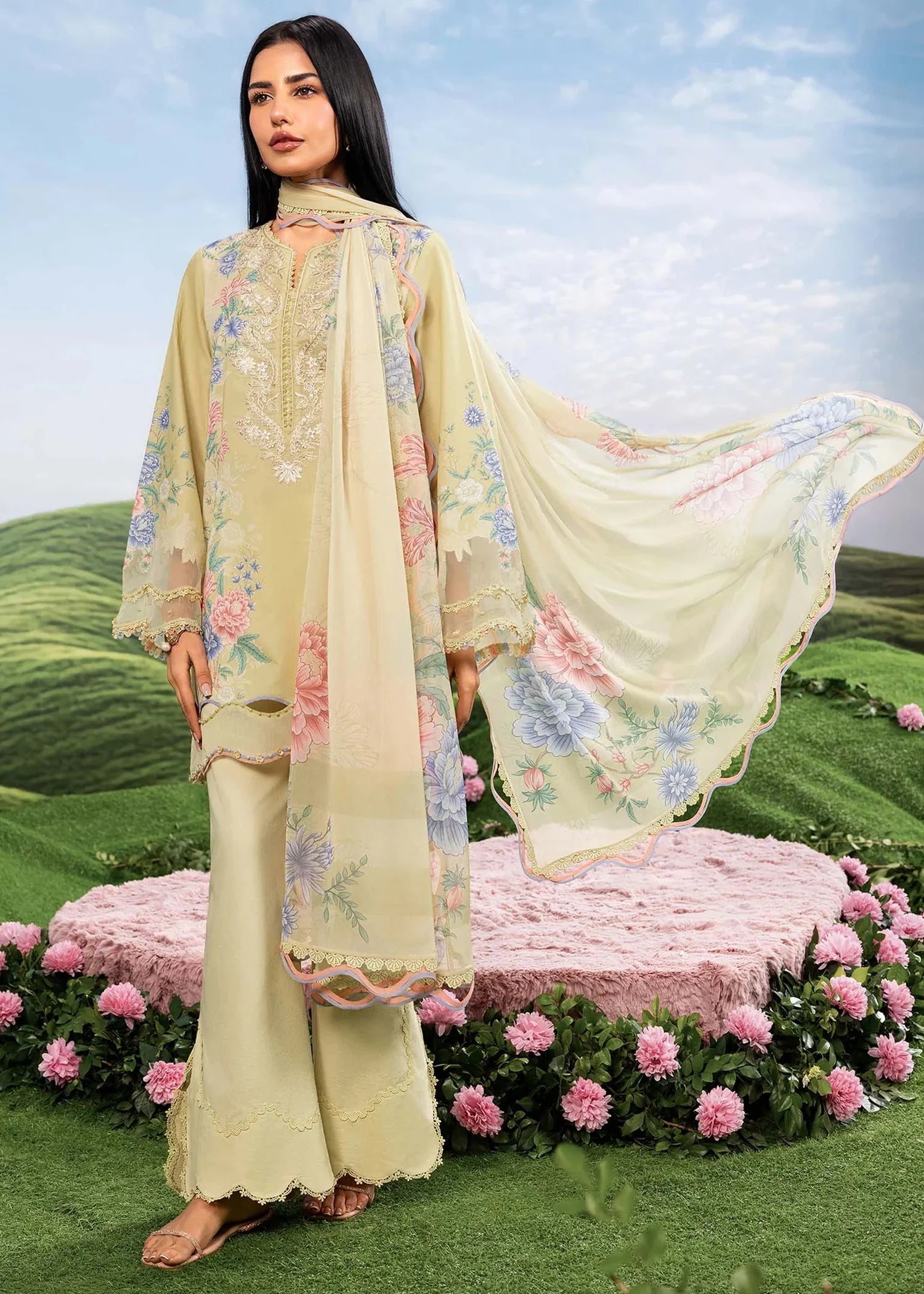 MARIA B BASICS SUMMER MB-CUSV14-11A