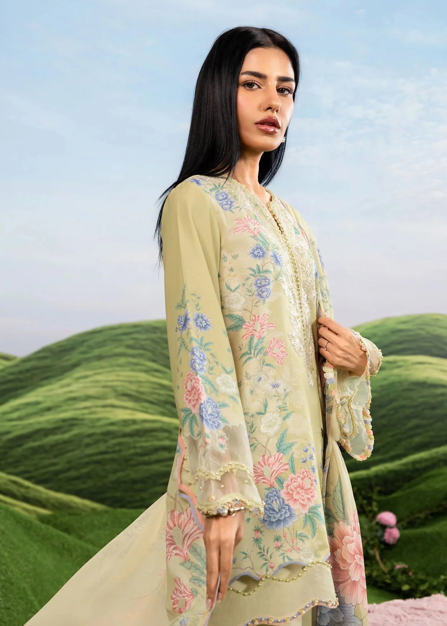 MARIA B BASICS SUMMER MB-CUSV14-11A