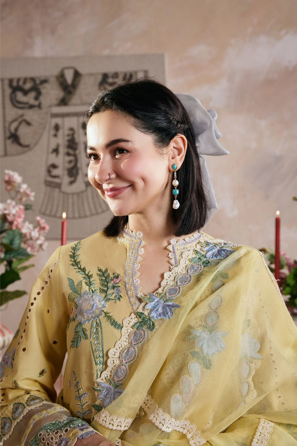 MARYAM HUSSAIN LUXURY LAWN HAMNA