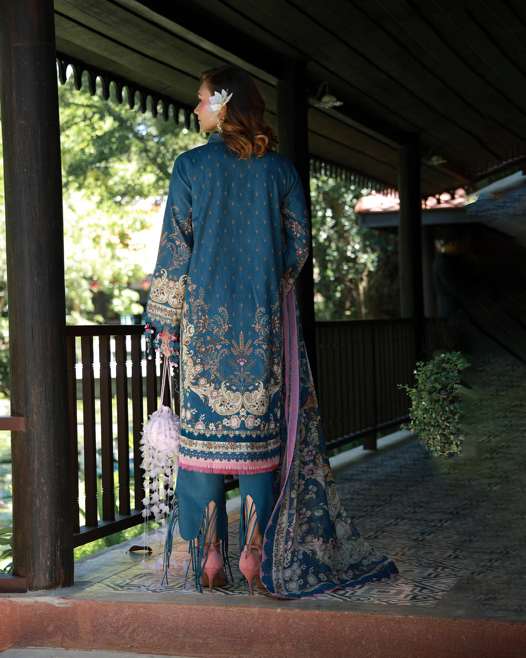 JADE URBANE EMBROIDERED LAWN FIORA