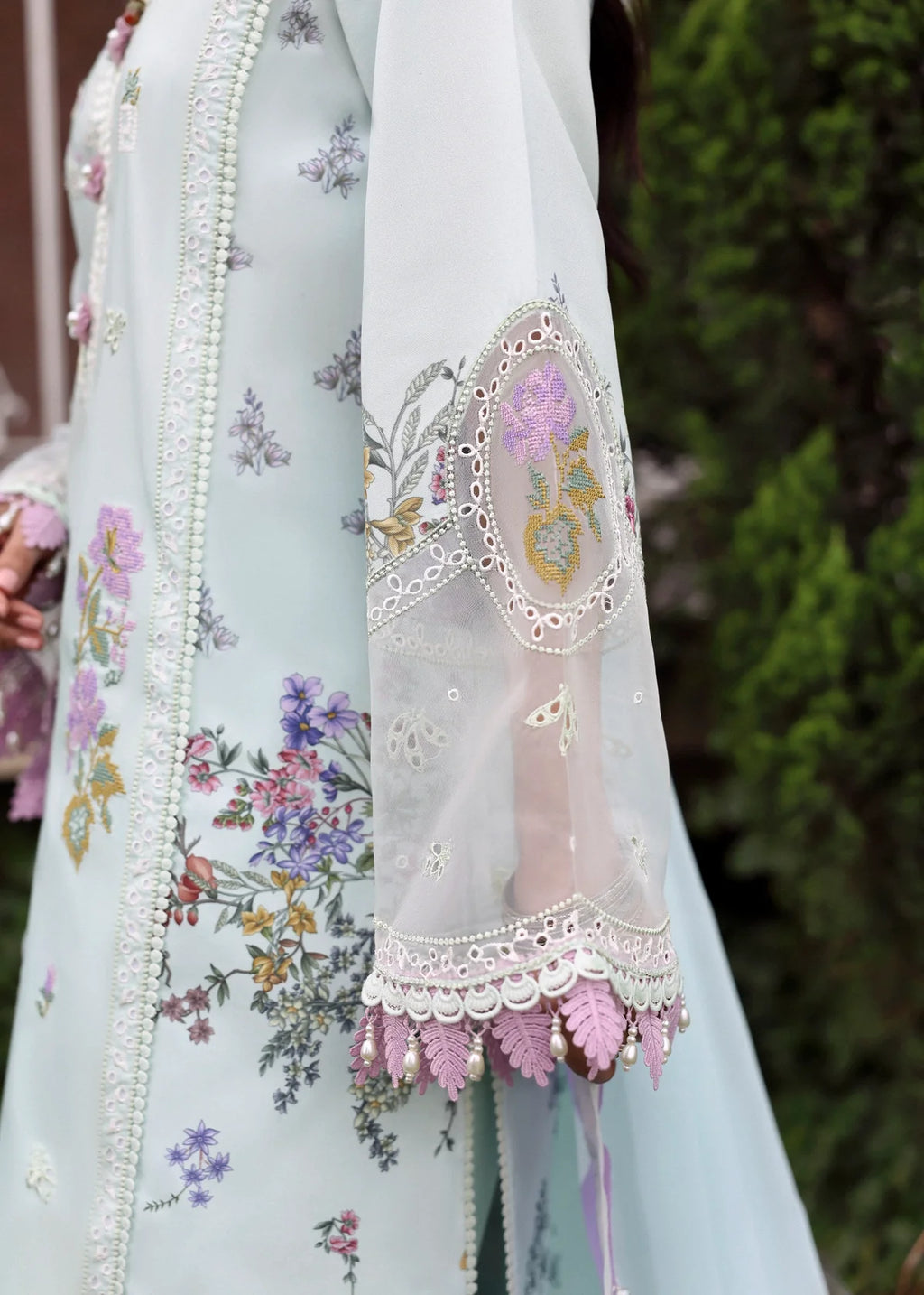 SARDINIA EMBROIDERED LAWN EID MISTY MORNING