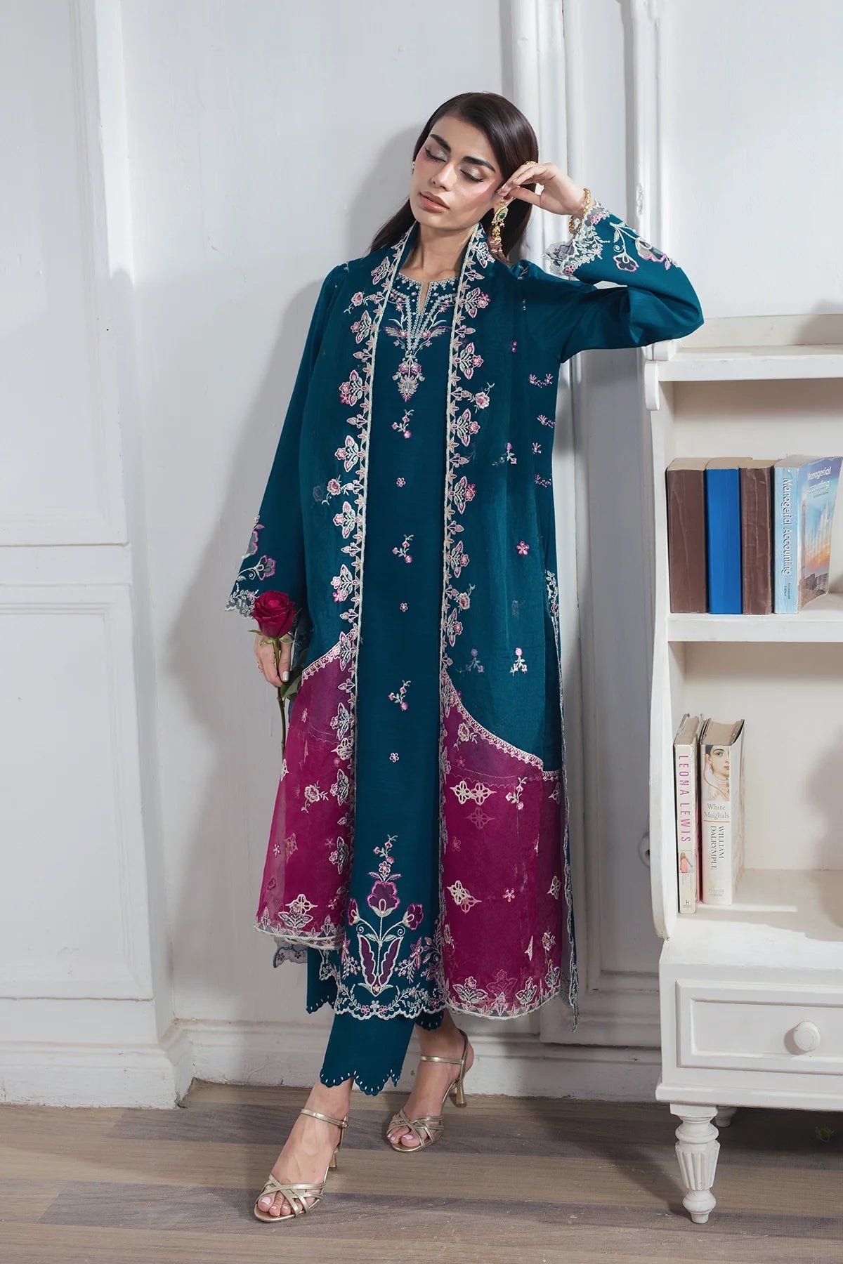 RANG RASIYA LUMEIRE SILK CARMIN