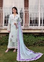 SARDINIA EMBROIDERED LAWN EID MISTY MORNING