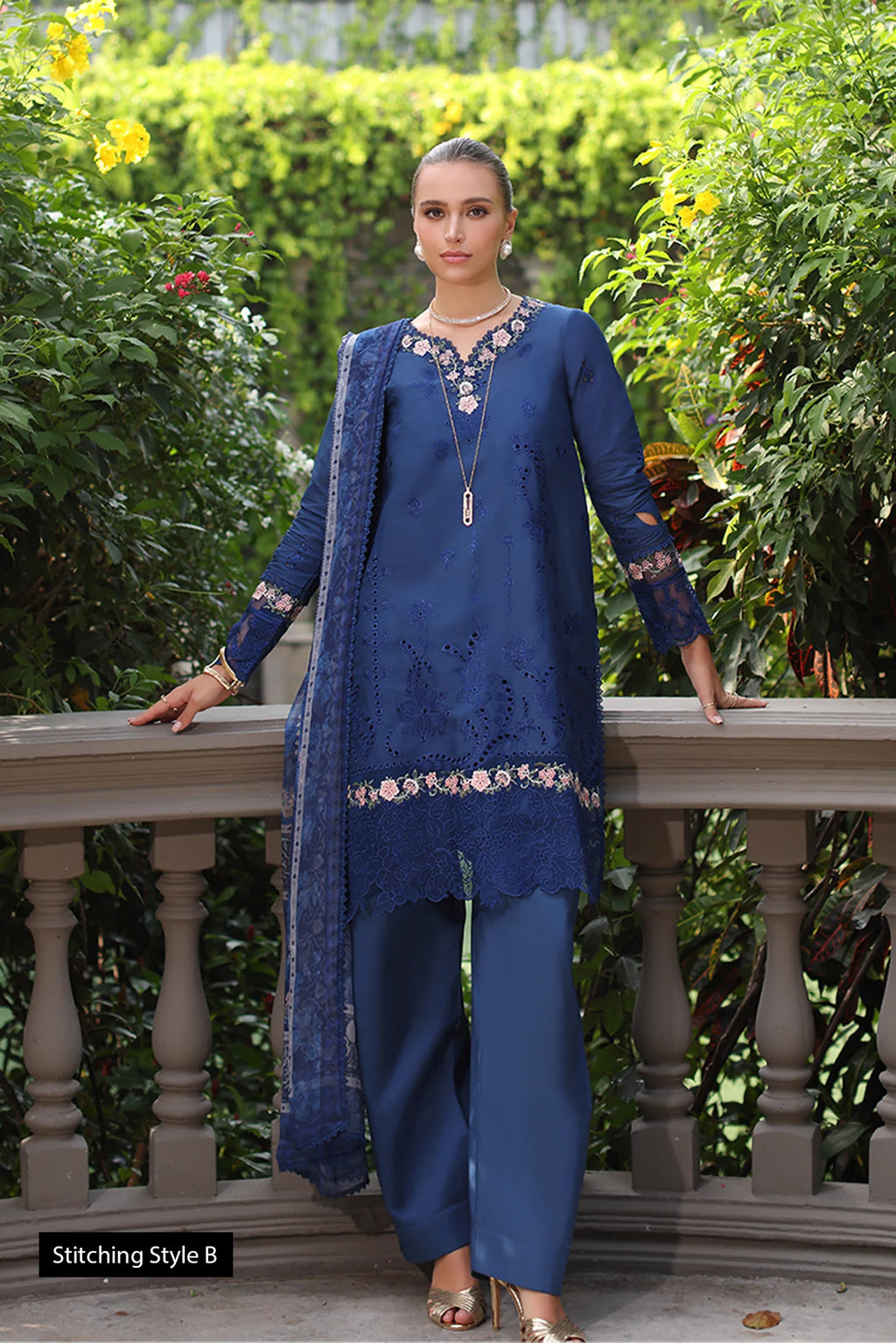 NOOR EID LUXURY SCHIFFLI LASERKARI D-10