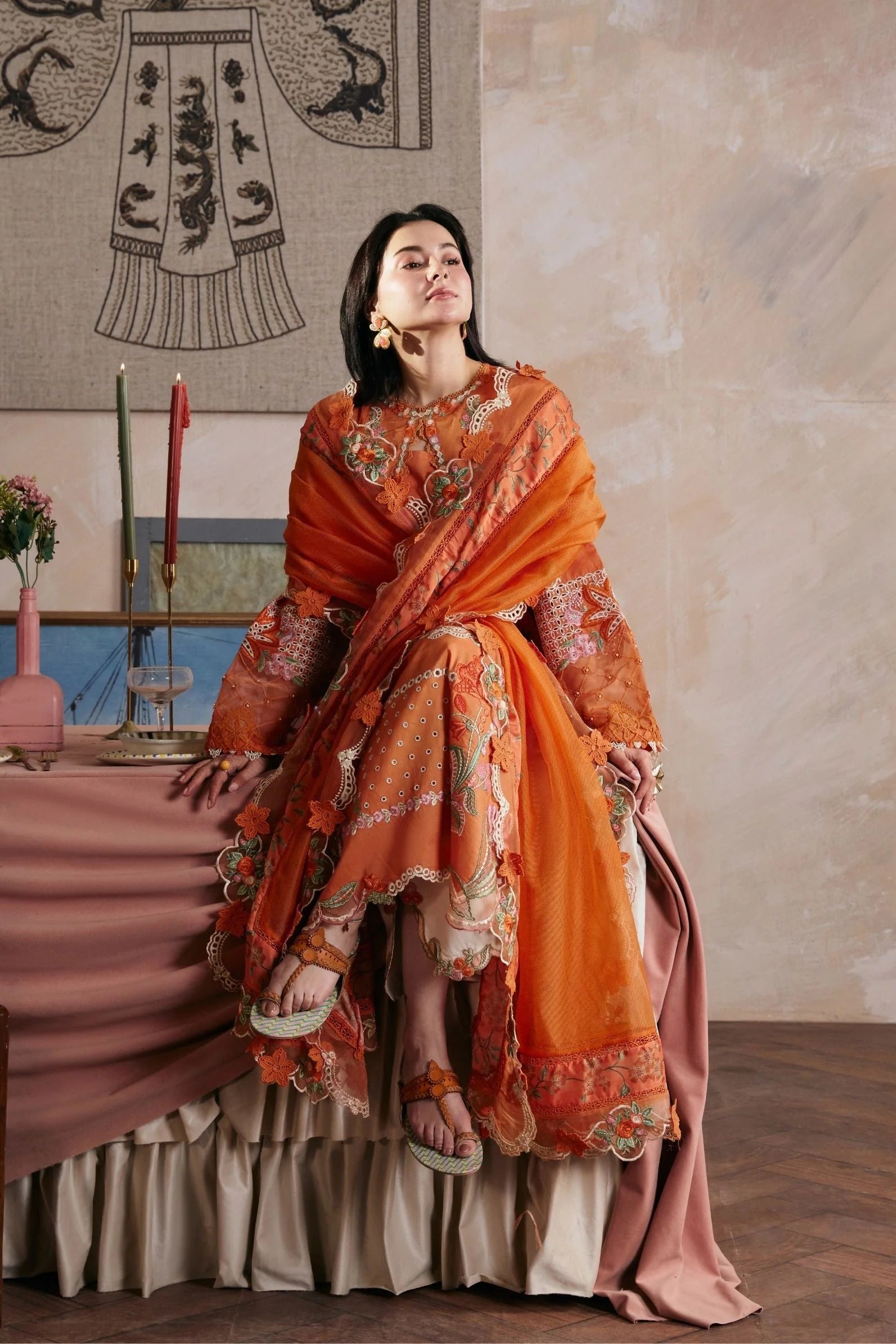 MARYAM HUSSAIN LUXURY LAWN SHARJEENA