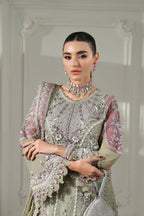 MARYAM HUSSAIN MEER EMBROIDERED CHIFFON JHOOMRO