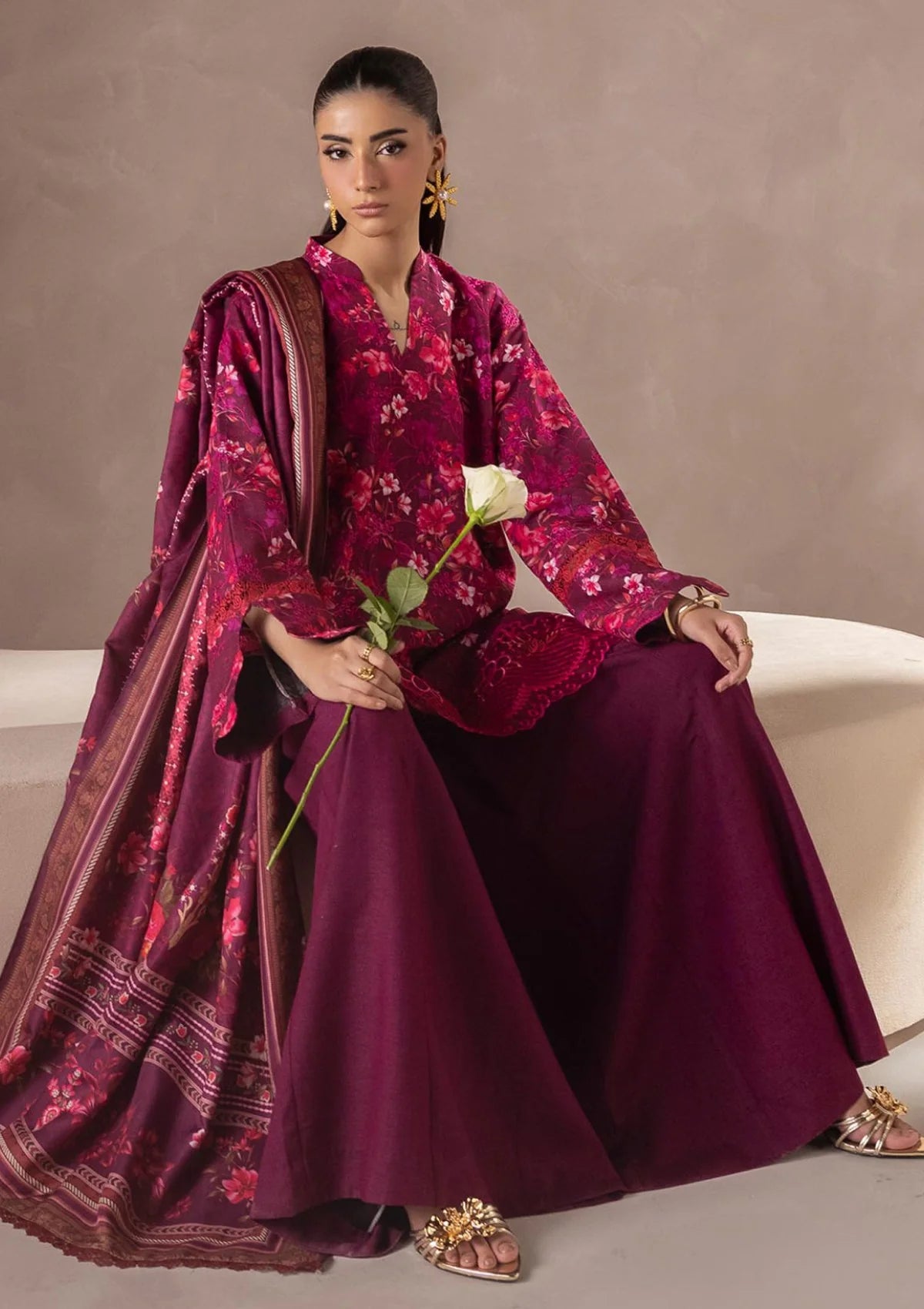 RAHA WINTER PRINTKARI D-07