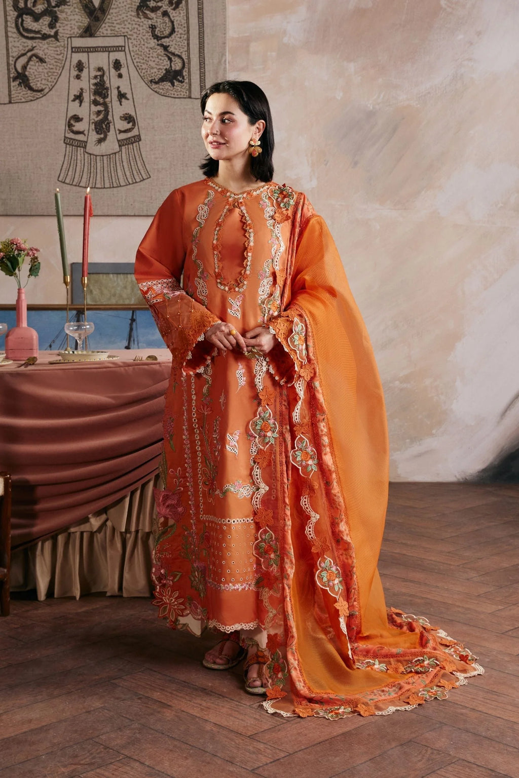 MARYAM HUSSAIN LUXURY LAWN SHARJEENA