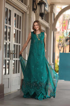 NOOR BY SAADIA ASAD LUXE CHIKANKARI D-01