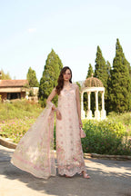 NOOR BY SAADIA ASAD LUXURY SCHIFFLI LASERKARI D7 - A