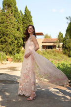NOOR BY SAADIA ASAD LUXURY SCHIFFLI LASERKARI D7 - A