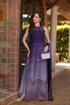 NOOR BY SAADIA ASAD LUXURY SCHIFFLI LASERKARI D4 - A