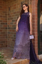 NOOR BY SAADIA ASAD LUXURY SCHIFFLI LASERKARI D4 - A