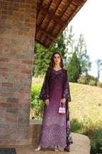 NOOR BY SAADIA ASAD LUXURY SCHIFFLI LASERKARI D4 - B
