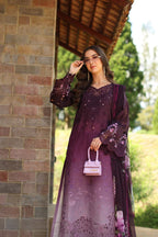 NOOR BY SAADIA ASAD LUXURY SCHIFFLI LASERKARI D4 - B