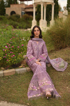 NOOR BY SAADIA ASAD LUXURY SCHIFFLI LASERKARI D9 - A