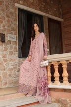 NOOR BY SAADIA ASAD LUXURY SCHIFFLI LASERKARI D1 - B