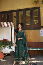 NOOR BY SAADIA ASAD LUXURY EID SCHIFFLI LASERKARI D-11