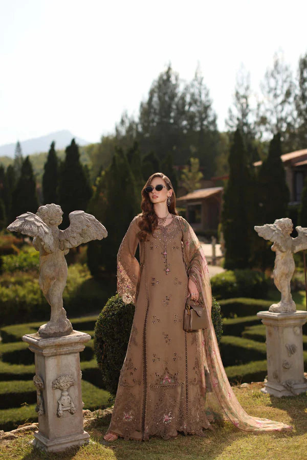 NOOR BY SAADIA ASAD LUXURY SCHIFFLI LASERKARI D8 - A