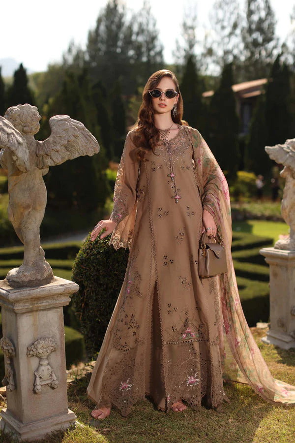 NOOR BY SAADIA ASAD LUXURY SCHIFFLI LASERKARI D8 - A