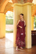 NOOR BY SAADIA ASAD LUXURY SCHIFFLI LASERKARI D10 - A