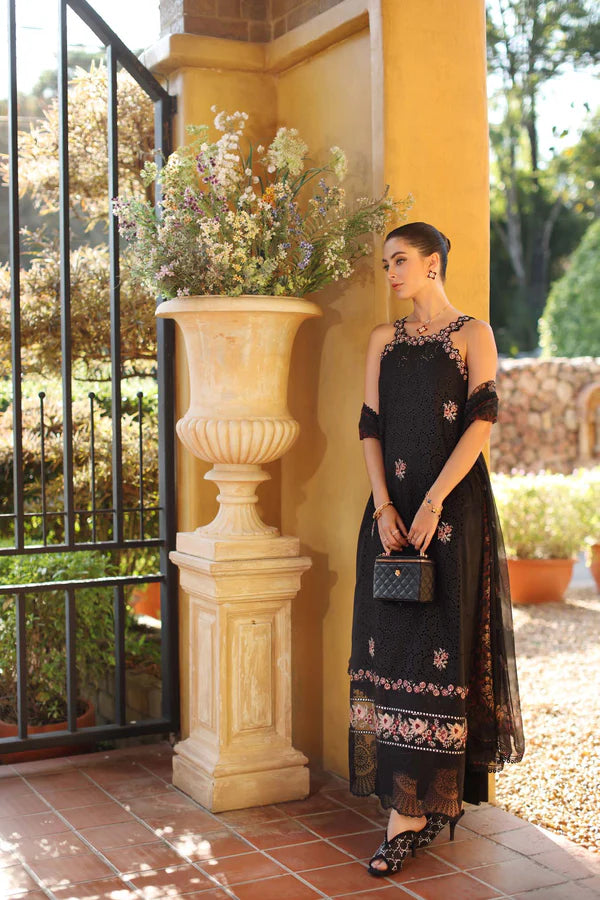 NOOR BY SAADIA ASAD LUXURY SCHIFFLI LASERKARI D5 - B