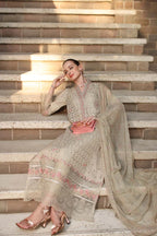 NOOR BY SAADIA ASAD LUXURY SCHIFFLI LASERKARI D5 - A
