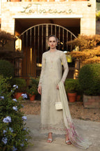 NOOR BY SAADIA ASAD LUXURY SCHIFFLI LASERKARI D2 - B