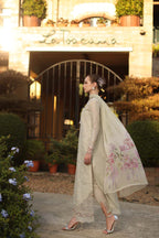 NOOR BY SAADIA ASAD LUXURY SCHIFFLI LASERKARI D2 - B