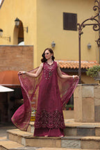 NOOR BY SAADIA ASAD LUXURY EID SCHIFFLI LASERKARI D-08