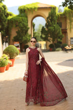 NOOR BY SAADIA ASAD LUXURY EID SCHIFFLI LASERKARI D-12