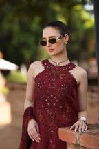 NOOR BY SAADIA ASAD LUXURY EID SCHIFFLI LASERKARI D-12