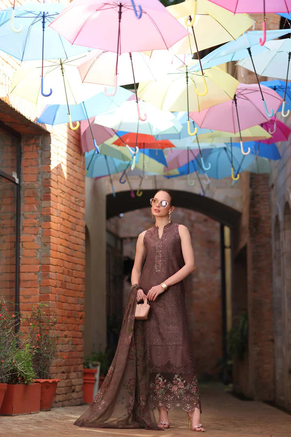 NOOR BY SAADIA ASAD LUXURY EID SCHIFFLI LASERKARI D-03