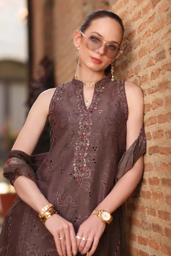 NOOR BY SAADIA ASAD LUXURY EID SCHIFFLI LASERKARI D-03