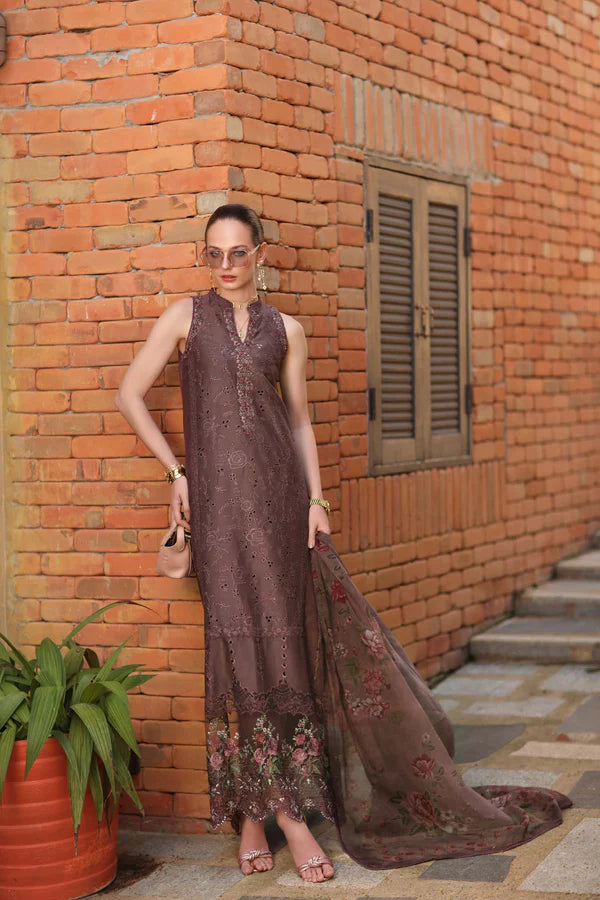 NOOR BY SAADIA ASAD LUXURY EID SCHIFFLI LASERKARI D-03