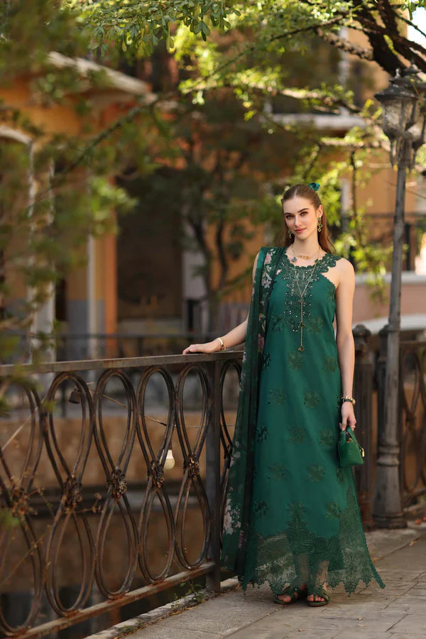 NOOR BY SAADIA ASAD D2-B-SAGE GREEN