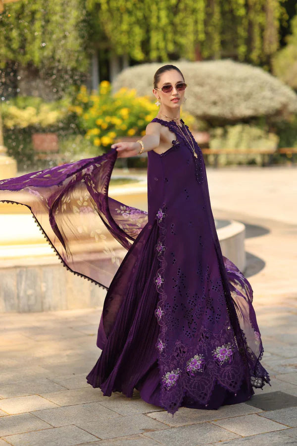 NOOR BY SAADIA ASAD LUXURY EID SCHIFFLI LASERKARI D-02