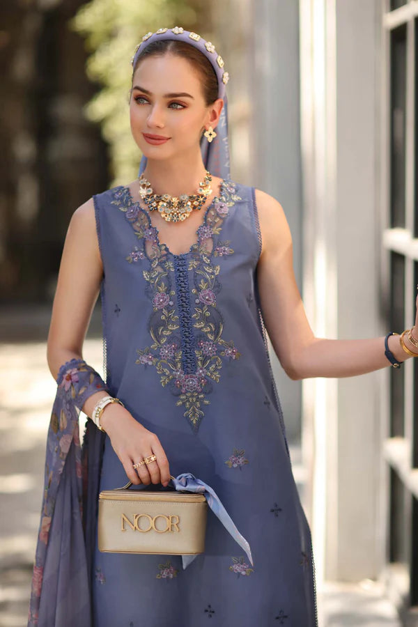 NOOR BY SAADIA ASAD D3-B-STORMY LILAC